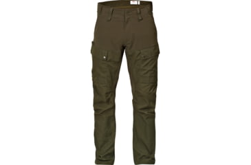 Image of Fjallraven Lappland Hybrid Trousers - Mens, Dark Olive, 46, F90647-633-46