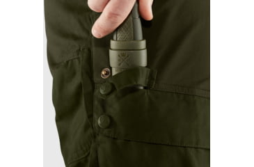 Image of Fjallraven Lappland Hybrid Trousers - Mens, Deep Forest, 50, F90647-662-50
