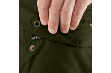 Image of Fjallraven Lappland Hybrid Trousers - Mens, Deep Forest, 50, F90647-662-50