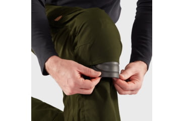 Image of Fjallraven Lappland Hybrid Trousers - Mens, Deep Forest, 50, F90647-662-50