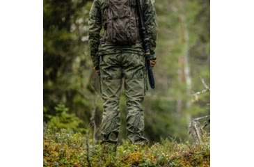 Image of Fjallraven Lappland Hybrid Trousers - Mens, Green Camo-Laurel Green, 58, F90647-626-625-58