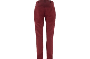 Image of Fjallraven Nikka Curved Trousers - Women's, 44 Euro, 33 in Waist, Regular Inseam, Bordeaux Red, F89638-347-44