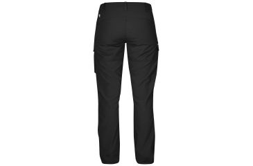 Image of Fjallraven Nikka Trousers - Women's-Black-Raw Length-EU 36