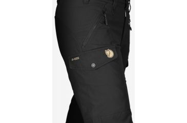 Image of Fjallraven Nikka Trousers - Women's-Black-Raw Length-EU 36