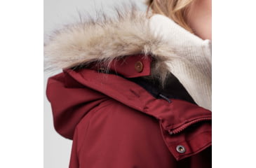 Image of Fjallraven Nuuk Lite Parka - Womens, Bordeaux Red, Extra Small, F87161-347-XS