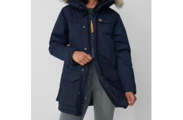 Image of Fjallraven Nuuk Parka - Womens, Dark Navy, Large, F86369-555-L