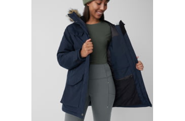 Image of Fjallraven Nuuk Parka - Womens, Dark Navy, Large, F86369-555-L