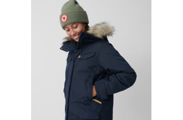 Image of Fjallraven Nuuk Parka - Womens, Dark Navy, Large, F86369-555-L