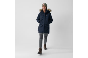 Image of Fjallraven Nuuk Parka - Womens, Dark Navy, Large, F86369-555-L