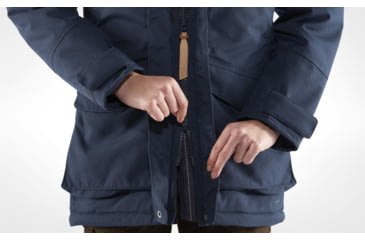 Image of Fjallraven Nuuk Parka - Womens, Dark Navy, XXS, F89655-555-XXS
