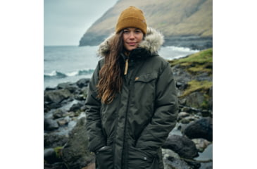 Image of Fjallraven Nuuk Parka - Womens, Deep Forest, Small, F86369-662-S