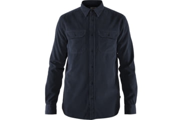 Image of Fjallraven Ovik Cord Shirt - Mens, Dark Navy, Small, F82977-555-S