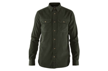 Image of Fjallraven Ovik Cord Shirt - Mens, Deep, Extra Small, F82977-662-XS