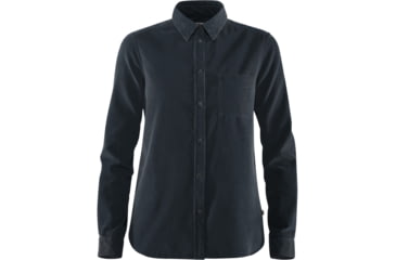 Image of Fjallraven Ovik Cord Shirt - Womens, Dark Navy, Extra Large, F89830-555-XL