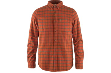 Image of Fjallraven Ovik Flannel Shirt - Mens, Autumn Leaf, Extra Small, F82979-215-XS