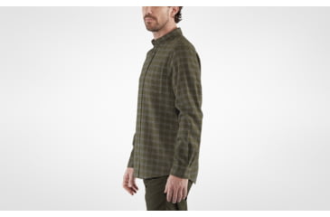 Image of Fjallraven Ovik Flannel Shirt - Mens, Deep, Extra Large, F82979-662-XL