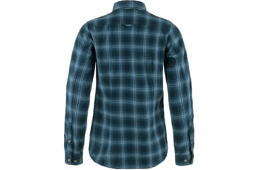 Image of Fjallraven Ovik Flannel Shirt - Womens, Dark Navy/Indigo Blue, Medium, F89833-555-534-M