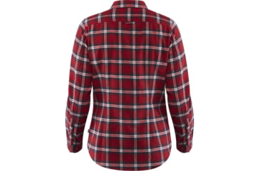 Image of Fjallraven Ovik Flannel Shirt - Womens, Deep Red, Extra Small, F89833-325-XS