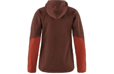 Image of Fjallraven Ovik Fleece Hoodie - Womens, Autumn Leaf, Large, F89516-215-L