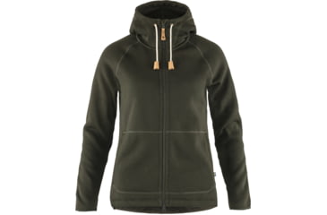 Image of Fjallraven Ovik Fleece Hoodie - Womens, Deep, 2XS, F89516-662-XXS