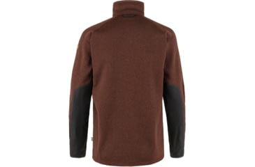 Image of Fjallraven Ovik Fleece Zip Sweater - Mens, Autumn Leaf, Extra Large, F87317-215-XL