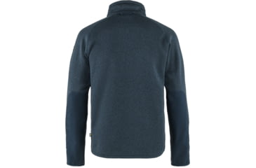 Image of Fjallraven Ovik Fleece Zip Sweater - Mens, Navy, Extra Large, F87317-560-XL
