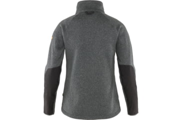 Image of Fjallraven Ovik Fleece Zip Sweater - Womens, Dark Grey, Extra Large, F83520-030-XL