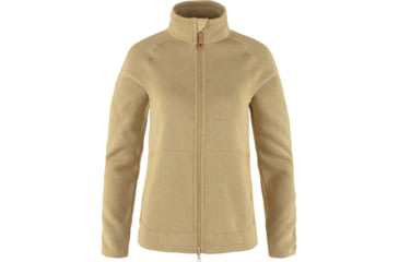 Image of Fjallraven Ovik Fleece Zip Sweater - Womens, Dune Beige, Extra Small, F83520-196-XS
