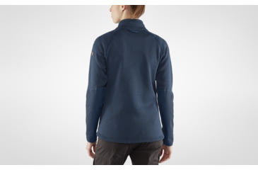 Image of Fjallraven Ovik Fleece Zip Sweater - Womens, Navy, Small, F83520-560-S