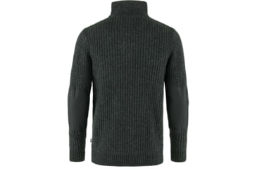 Image of Fjallraven Ovik Half Zip Knit - Mens, Dark Grey, Large, F86672-030-L
