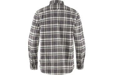 Image of Fjallraven Ovik Heavy Flannel Shirt - Mens, Dark Grey, Extra Large, F82978-030-XL