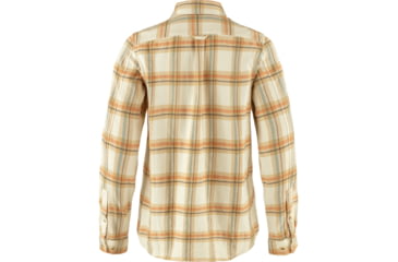 Image of Fjallraven Ovik Heavy Flannel Shirt - Womens, Chalk White/Dune Beige, 2XS, F86999-113-196-XXS