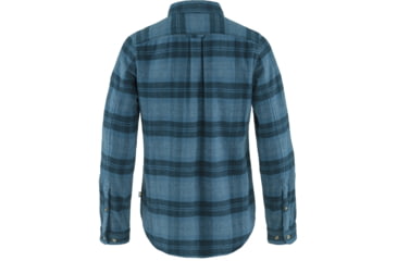 Image of Fjallraven Ovik Heavy Flannel Shirt - Womens, Indigo Blue-Dark Navy, Medium, F89832-534-555-M
