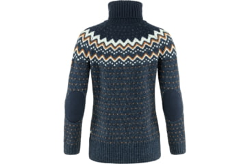 Image of Fjallraven Ovik Knit Roller Neck - Womens, Navy-Dark Navy, Extra Small, F84792-560-555-XS