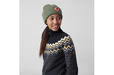 Image of Fjallraven Ovik Knit Roller Neck - Womens, Navy-Dark Navy, Extra Small, F84792-560-555-XS