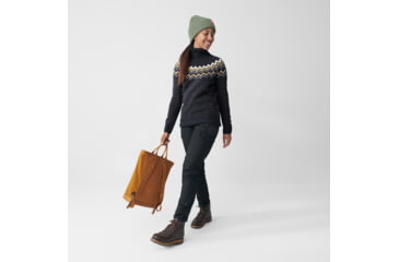 Image of Fjallraven Ovik Knit Roller Neck - Womens, Navy-Dark Navy, Extra Small, F84792-560-555-XS