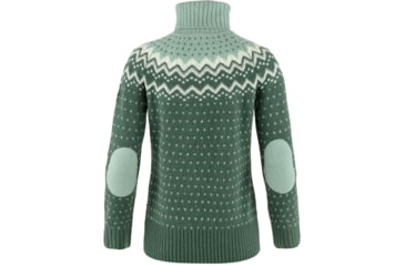 Image of Fjallraven Ovik Knit Roller Neck - Womens, Medium, Deep Patina/Misty Green, F84792-679-674-M
