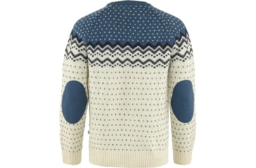 Image of Fjallraven Ovik Knit Sweater - Mens, Chalk White-Indigo Blue, 2XL, F81829-113-534-XXL