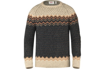 Image of Fjallraven Ovik Knit Sweater - Mens-Dark Grey-X-Large