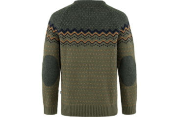 Image of Fjallraven Ovik Knit Sweater - Mens, Laurel Green-Deep Forest, Small, F81829-625-662-S
