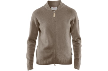 Image of Fjallraven Ovik Re-Wool Zip Jacket - Womens, Driftwood, F89808-229-M