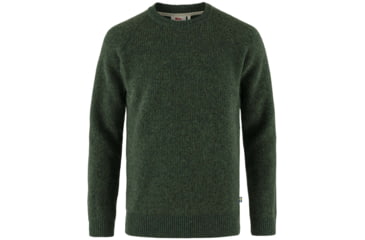 Image of Fjallraven Ovik Rib Sweater - Mens, Deep Forest, Medium, F87165-662-M