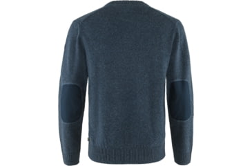 Image of Fjallraven Ovik Round-Neck Sweater - Mens, Navy, Small, F87323-560-S