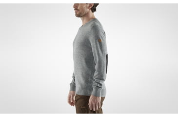 Image of Fjallraven Ovik V-Neck Sweater - Mens, Grey, 3XL, F87320-020-XXXL