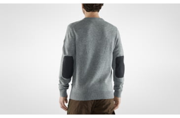 Image of Fjallraven Ovik V-Neck Sweater - Mens, Grey, 3XL, F87320-020-XXXL