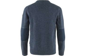 Image of Fjallraven Ovik V-Neck Sweater - Mens, Navy, Large, F87320-560-L