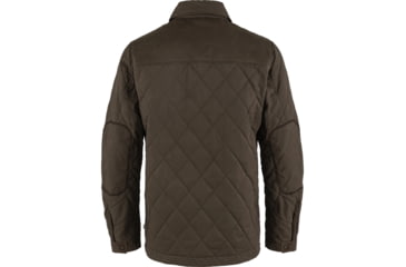 Image of Fjallraven Ovik Wool Padded Jacket - Mens, Dark Olive, Small, F84127-633-S