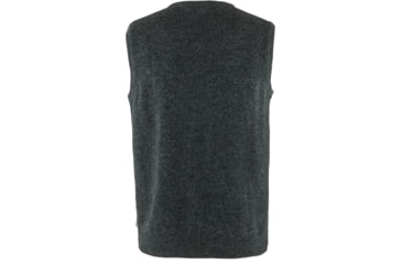 Image of Fjallraven Ovik Wool Vest - Mens, Dark Grey, Small, F87324-030-S