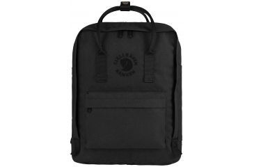Image of Fjallraven Re-Kanken Backpack, Black, One Size, F23548-550-One Size