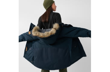Image of Fjallraven Singi Down Jacket - Women's, Extra Small, Dark Navy, F86374-555-XS